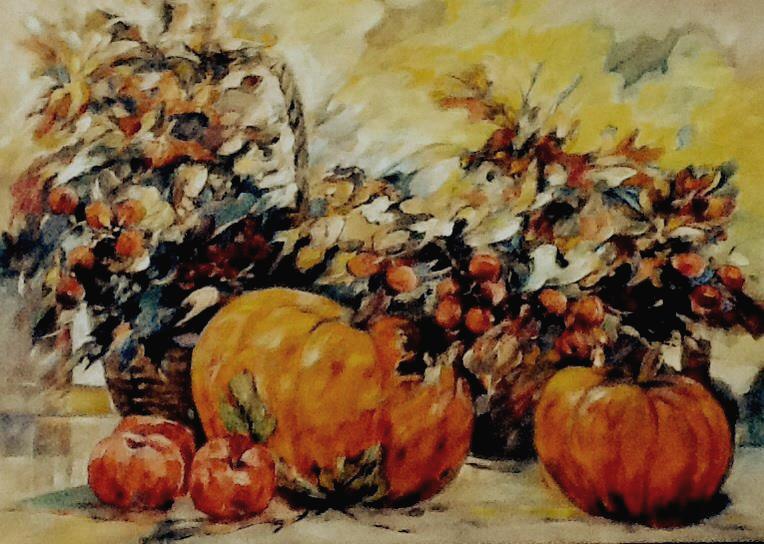 Herfststilleven - 60 x 80 cm 