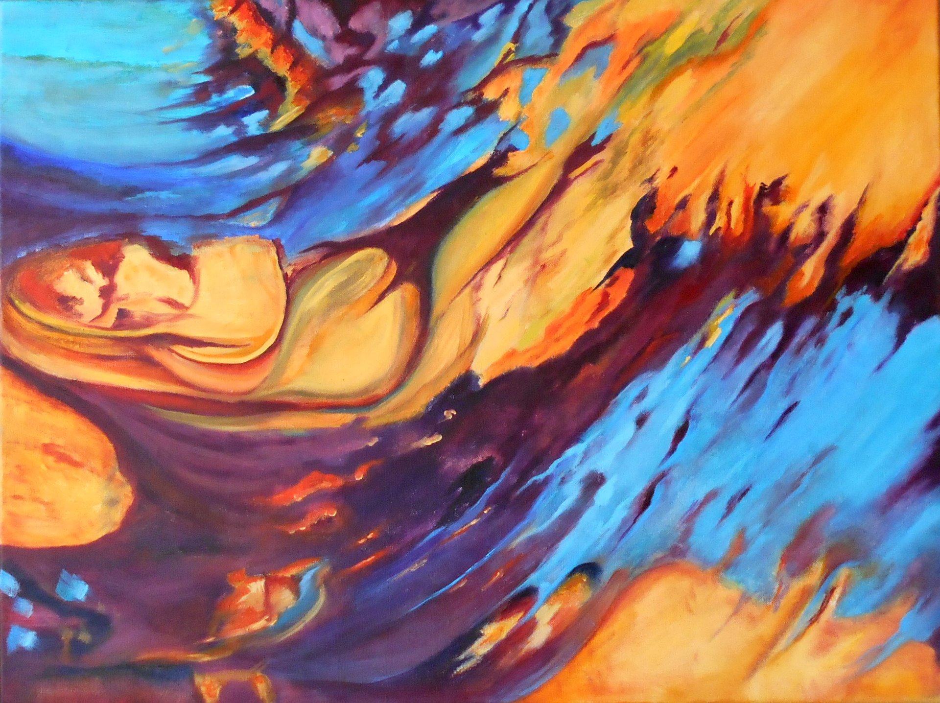 Natuurinspiratie - 80 x 60 cm 