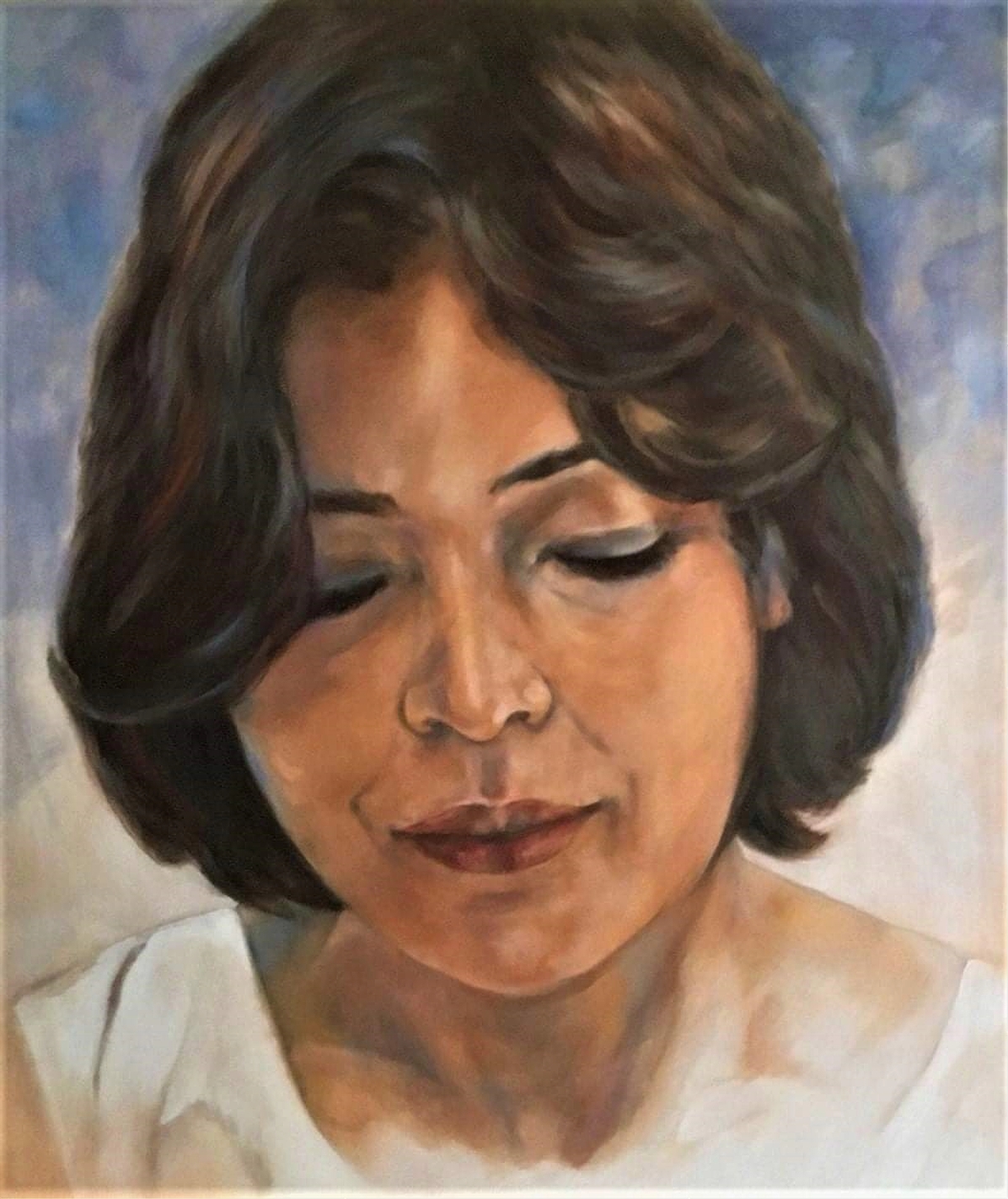 Katia  80 x 80 cm  -  privécollectie