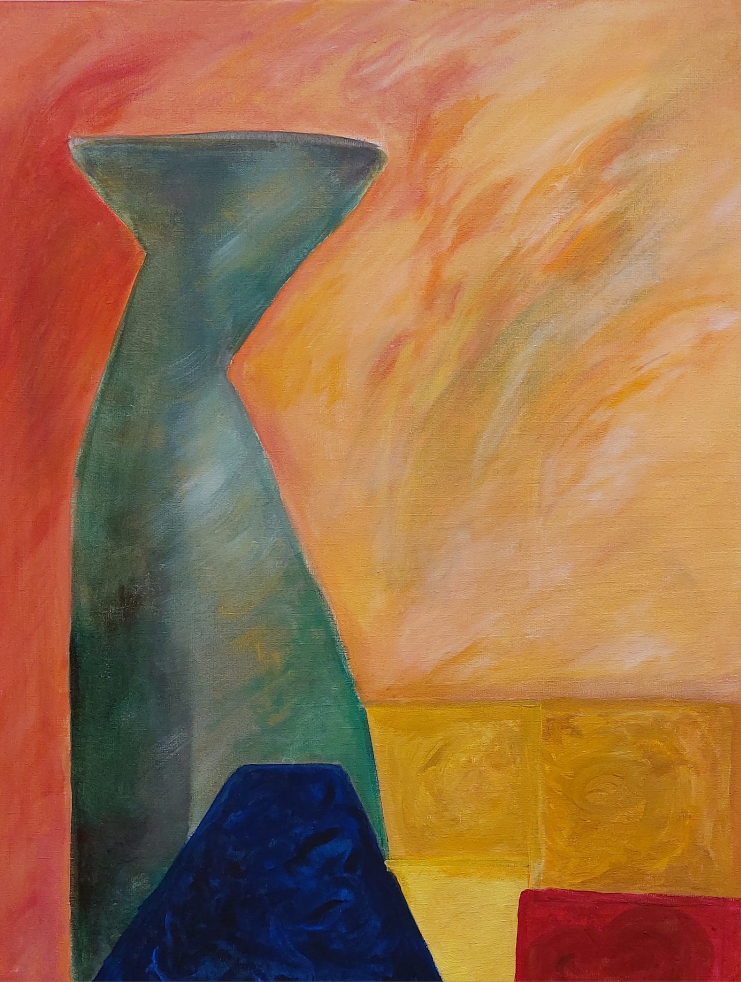 Vrij abstract - 80 x 60 cm 