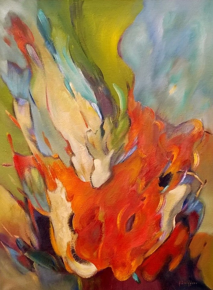 Fantasie abstract 2 - 80 x 60 cm 