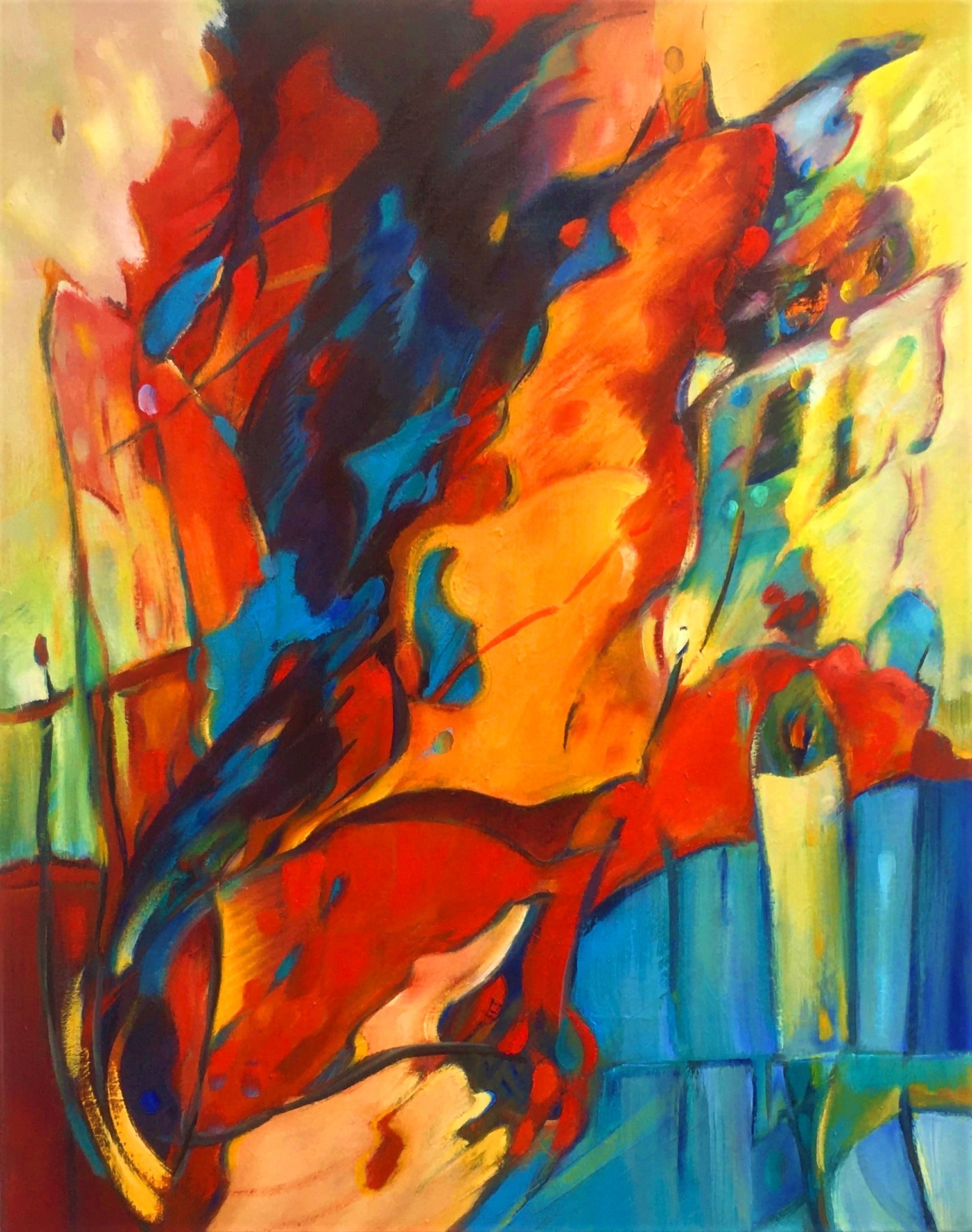 Alegria Mexicana 2  100 x 80 cm 