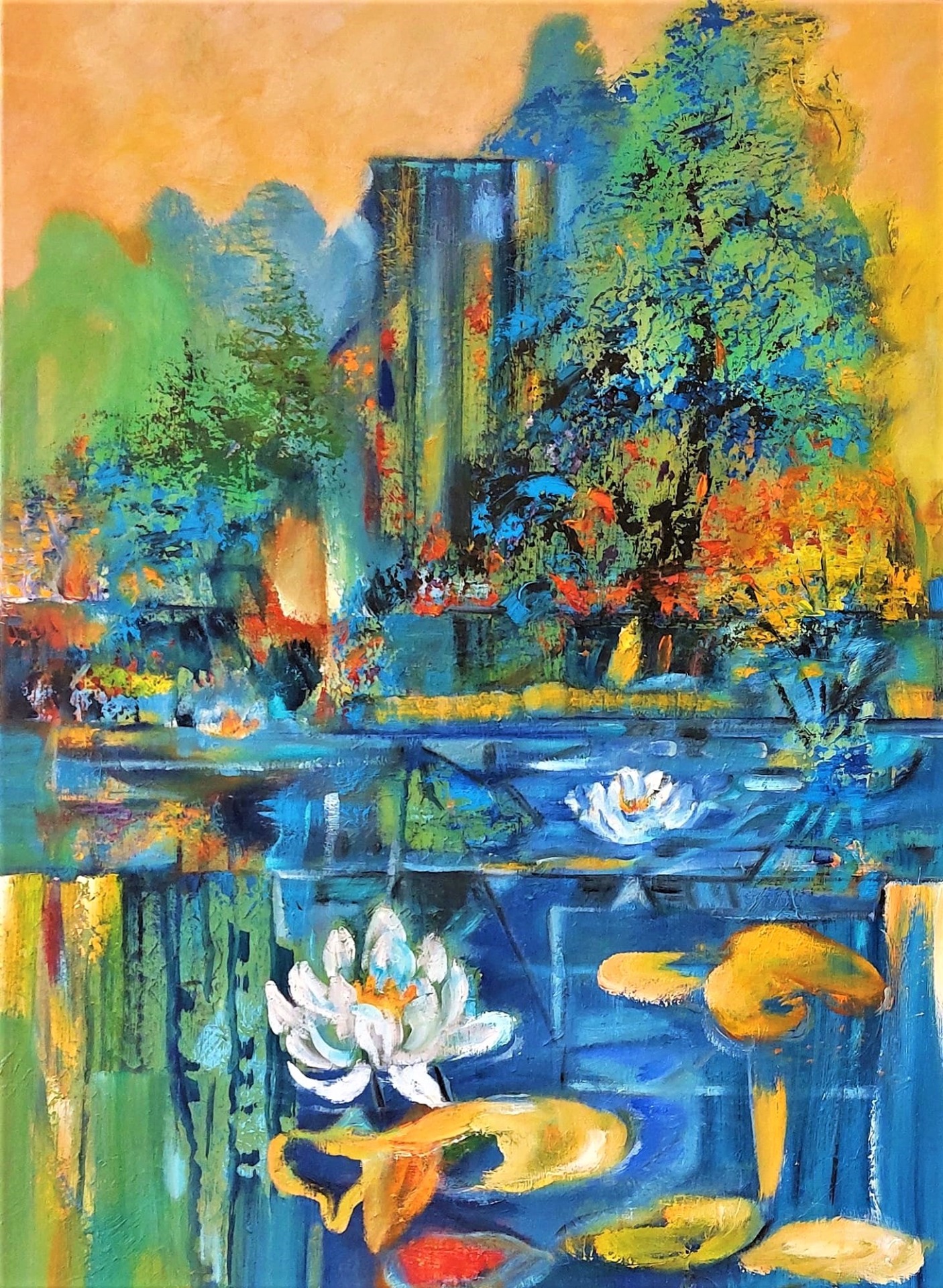 Spiegeling  - 80 x 60 cm 