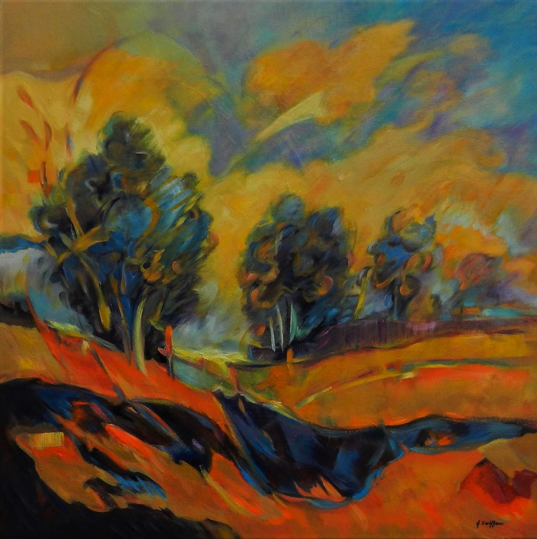 t'Waaigad - 80 x 80 cm 