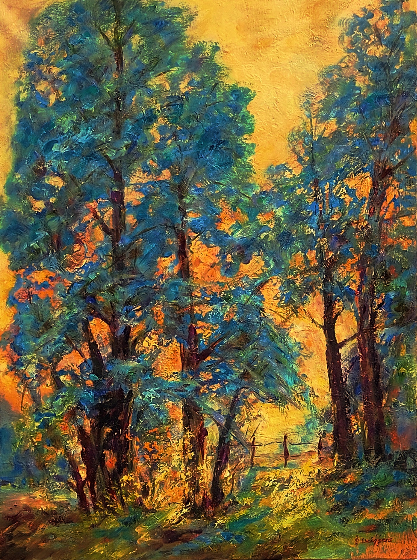 Blue dream 2 - 80 x 60 cm 