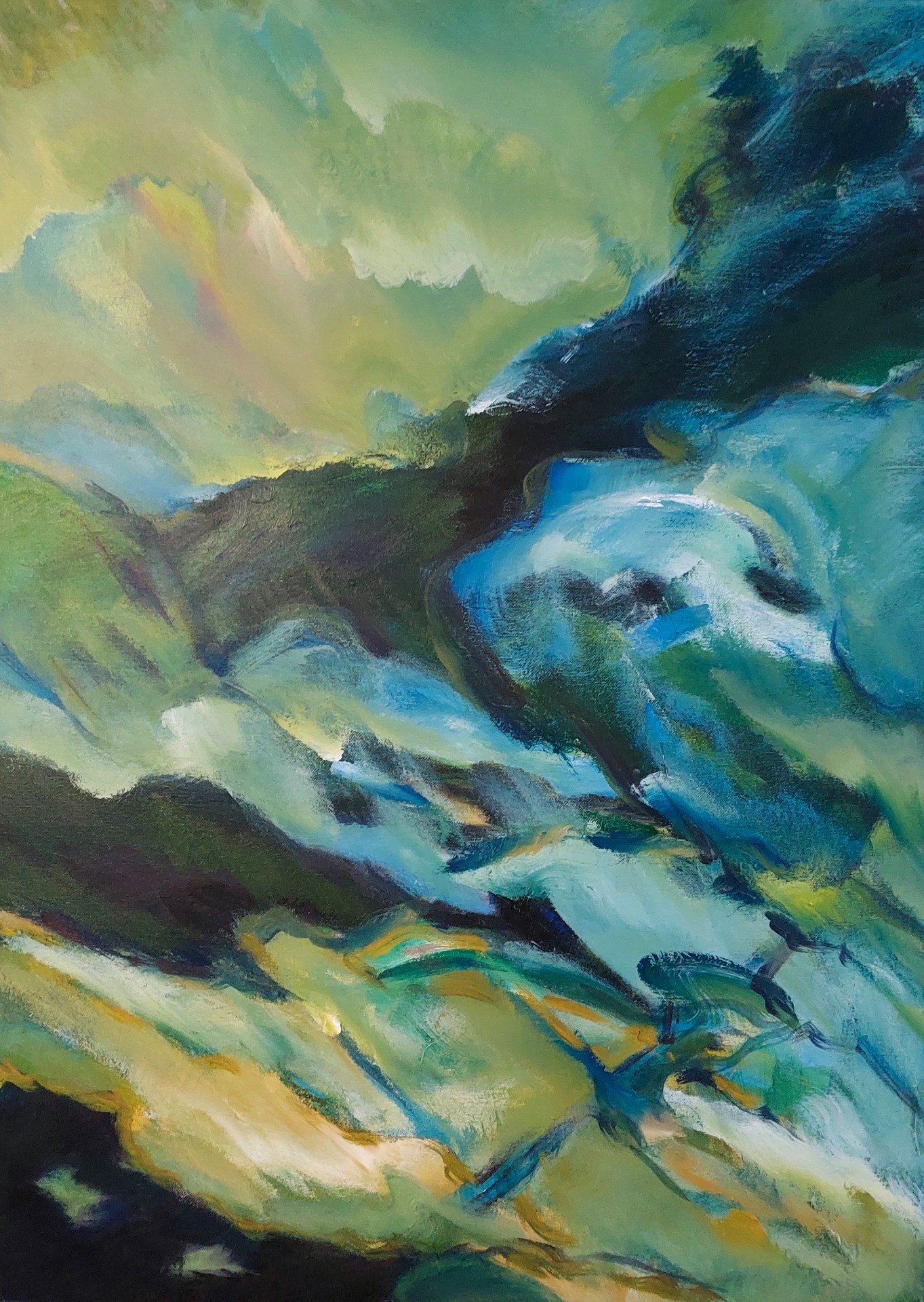 Golfslag AW73 - 80 x 60 cm 