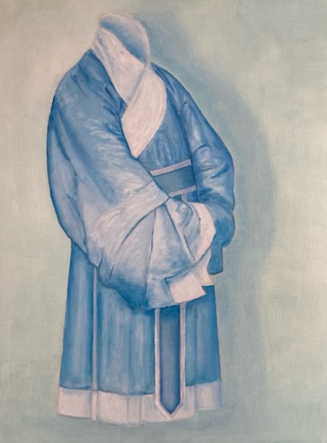Hanfu ( Chinees mannen kostuum 17de eeuw - 80 x 60 cm 