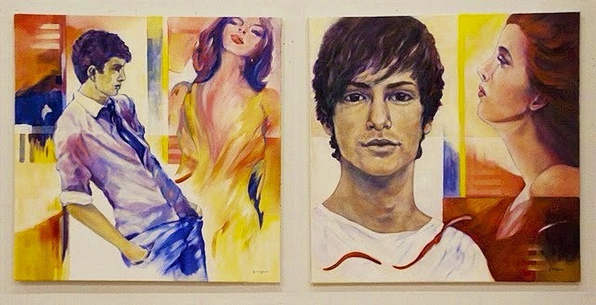 PopArt - 2 x 80 x 80 cm 