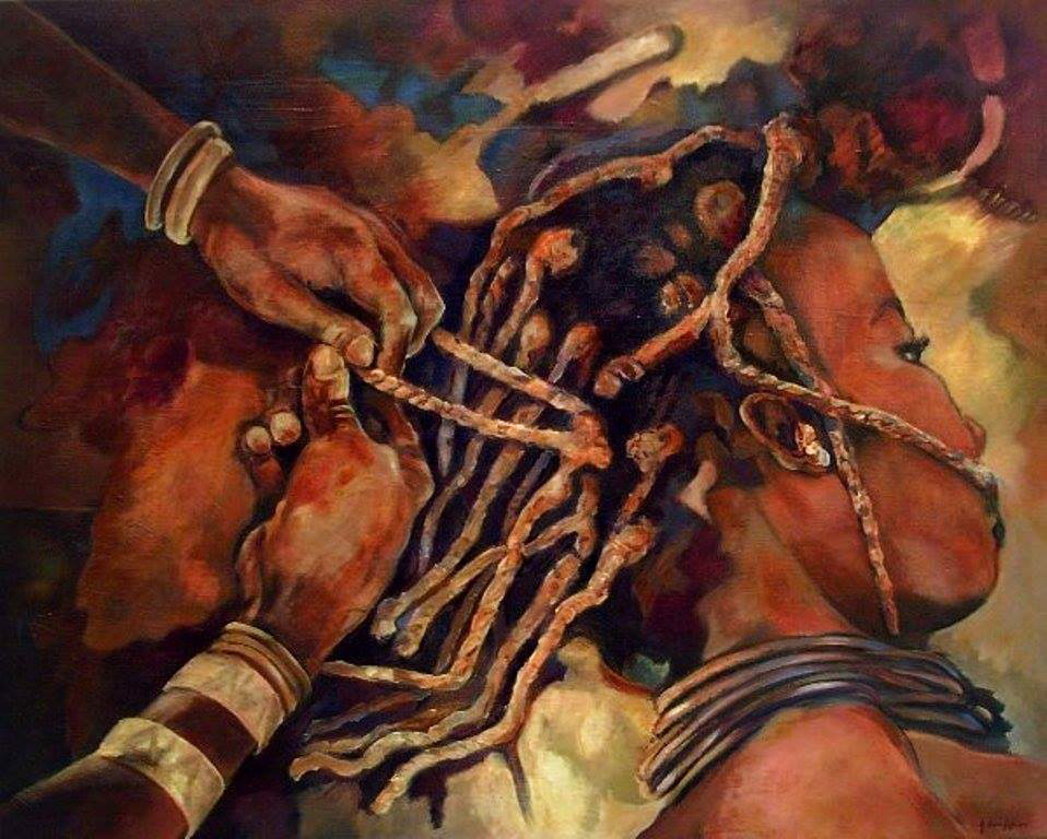 Hairdo Nigeria - 80 x 100 cm 